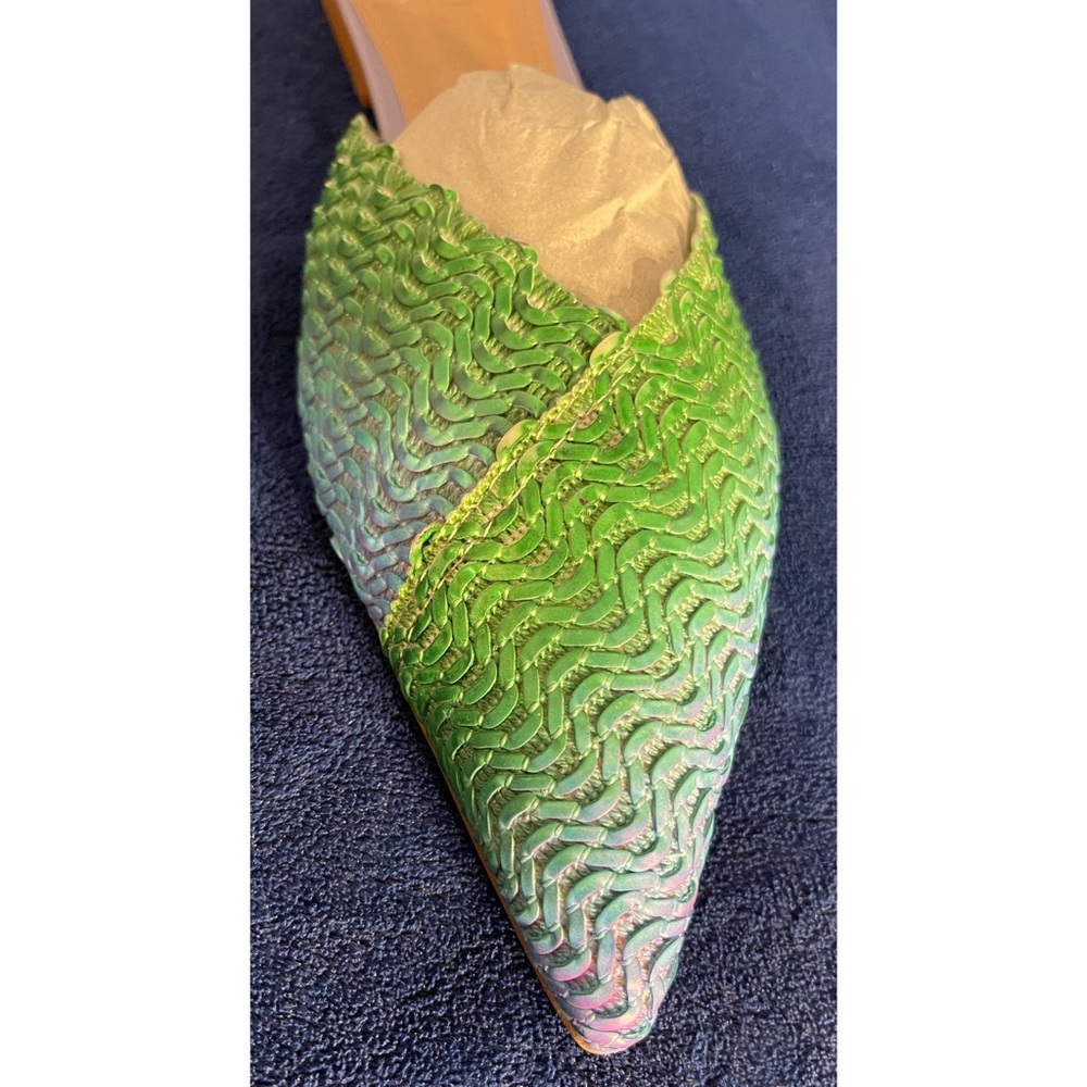 Anthropologie x Raphaella Booz Pointed-Toe Raffia Mules
NWT SZ 10 - Picture 6 of 14